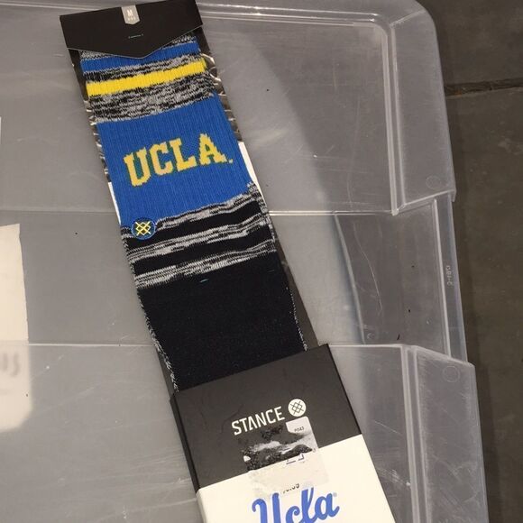 Stance NEW Blue UCLA Bruins Basketball Football Varsity socks M 6-8.5 Lady Bruin - Picture 1 of 1